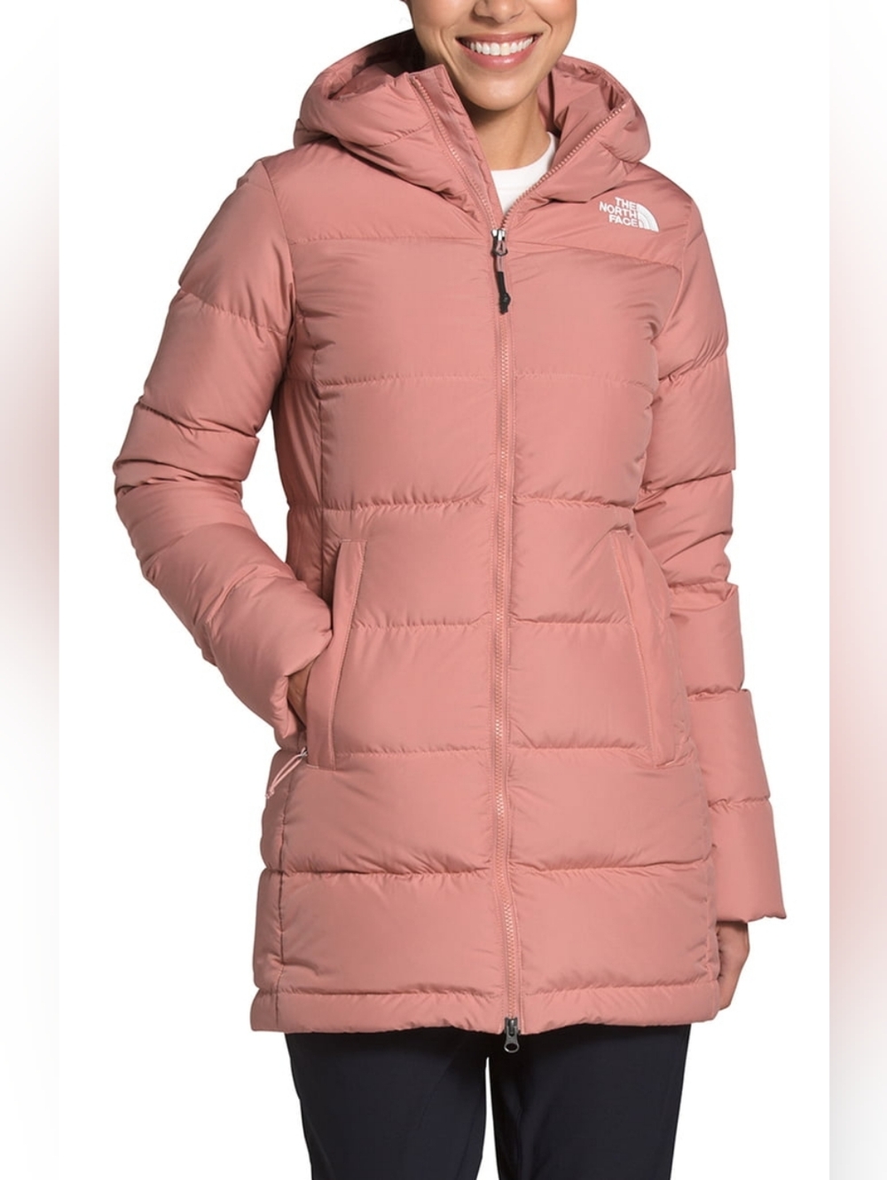 THE NORTH FACE Gotham Parka Pink Extra Small EUC